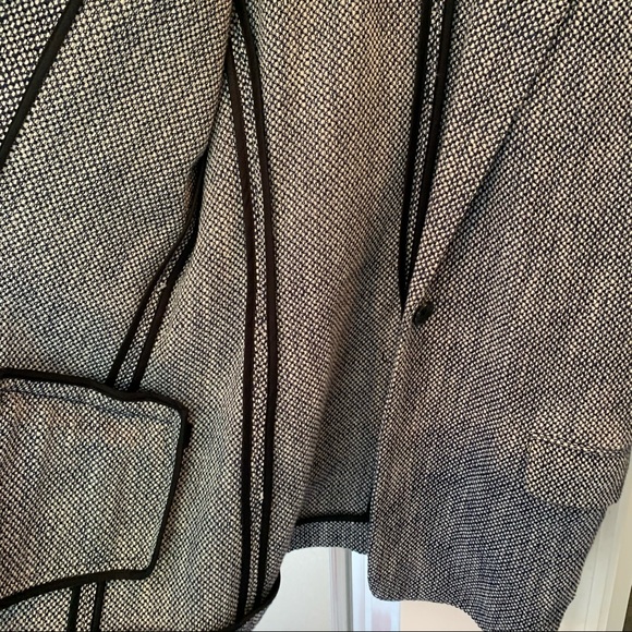 Elizabeth & James tweed longline 3/4 sleeve blazer - Picture 12 of 16